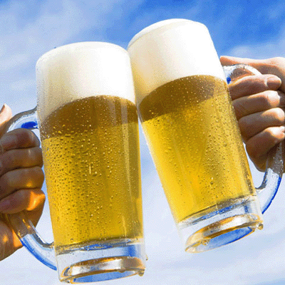 Rượu bia gây thừa calo cho cơ thể và tích tụ thành mỡ