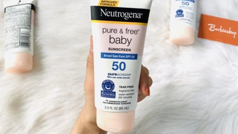 Kem chống nắng Neutrogena Pure & Free Baby SPF 50