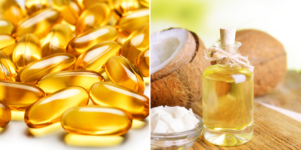 Bạn có thể trộn dầu dừa với vitamin E để tăng cường hiệu quả dưỡng mi