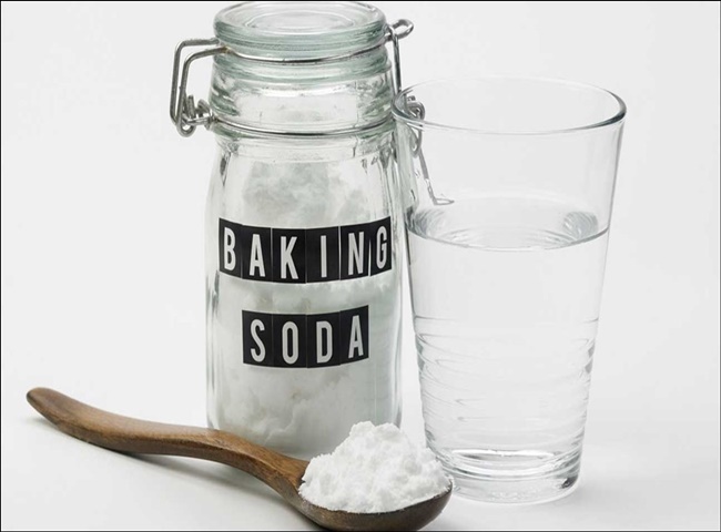 Baking Soda kết hợp với Nước