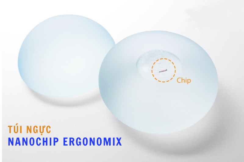 Túi ngực Nano Chip Ergonomix là phiên bản nâng cấp của túi ngực Nano Chip